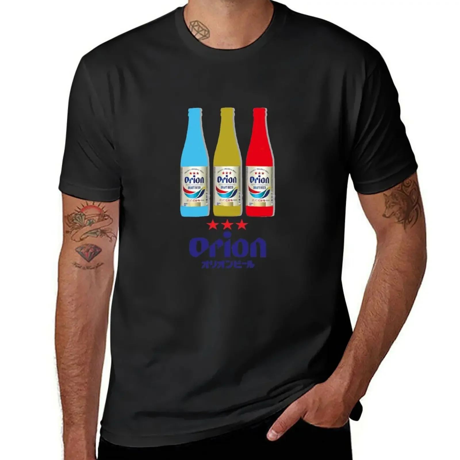 Orion Beer T-Shirt Blouse for a boy Short sleeve tee men