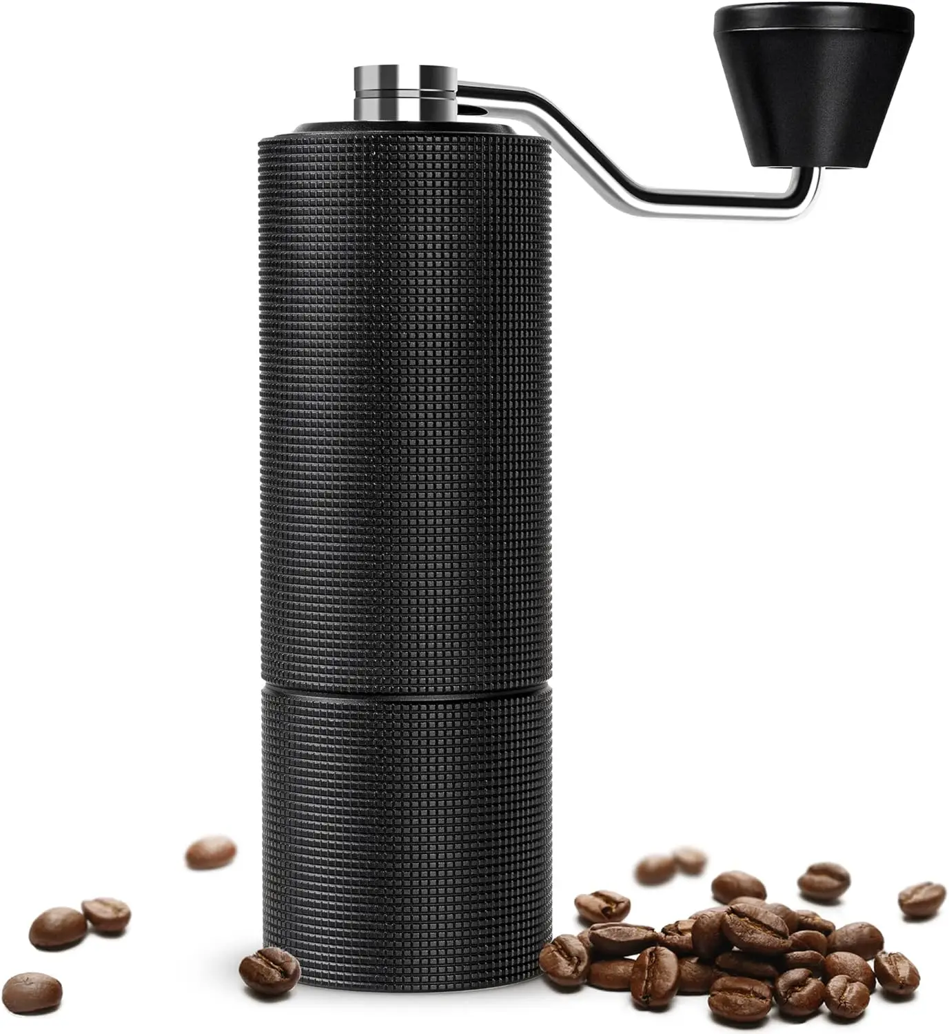 Manual Coffee Grinder, Stainless Steel Conical Burr Coffee Grinder Manual,for Espresso to French Press