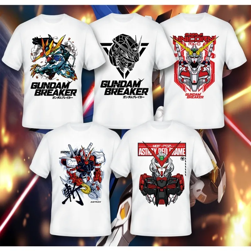 

Футболка серии GUNDAM, уличная футболка, нейтральная футболка, футболка для взрослых, Dewasa Baju Lelaki, мужской подарок на день рождения, одежда для ролевых игр
