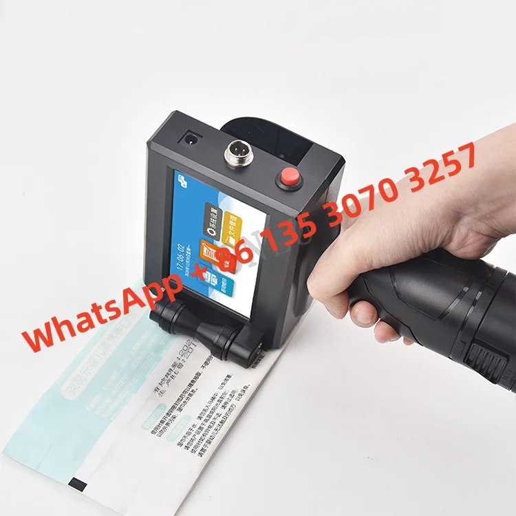 12.7mm Handheld Hand Held Inkjet Portable Printer CX-HP-1