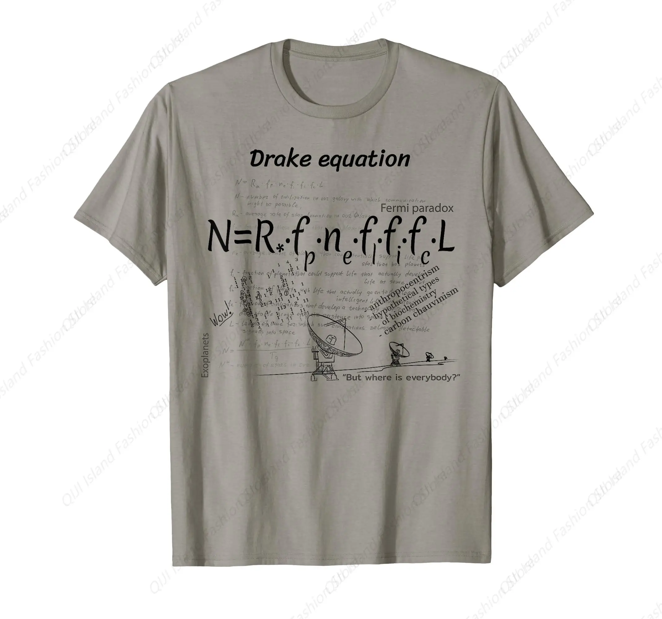 

Fashion and Leisure Design with Equation Extraraterrestrial T-Shirt