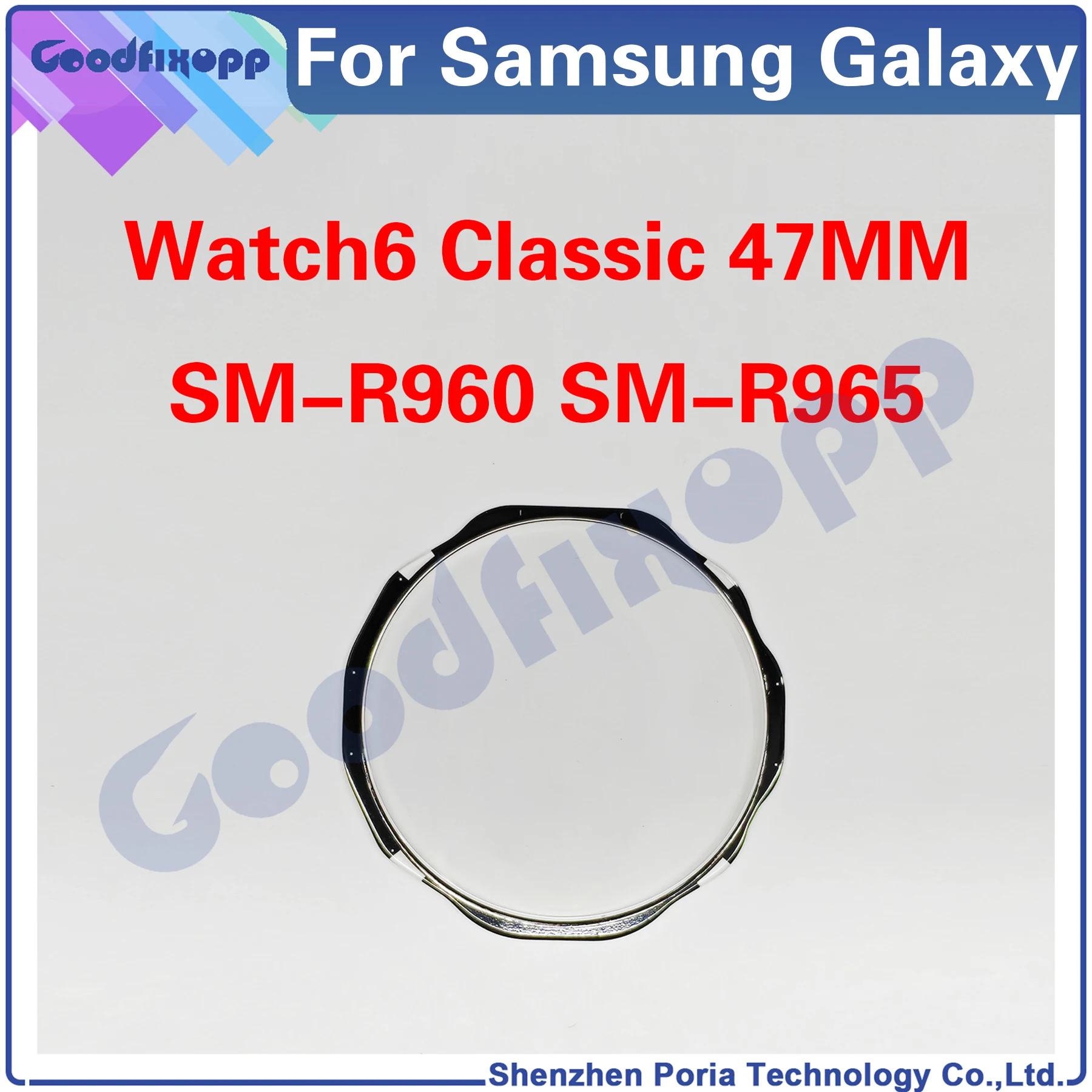 

For Samsung Galaxy Watch6 Classic 47MM SM-R960 SM-R965 R960 R965 Screen External Glass Lens For Watch6Classic Replacement Repair