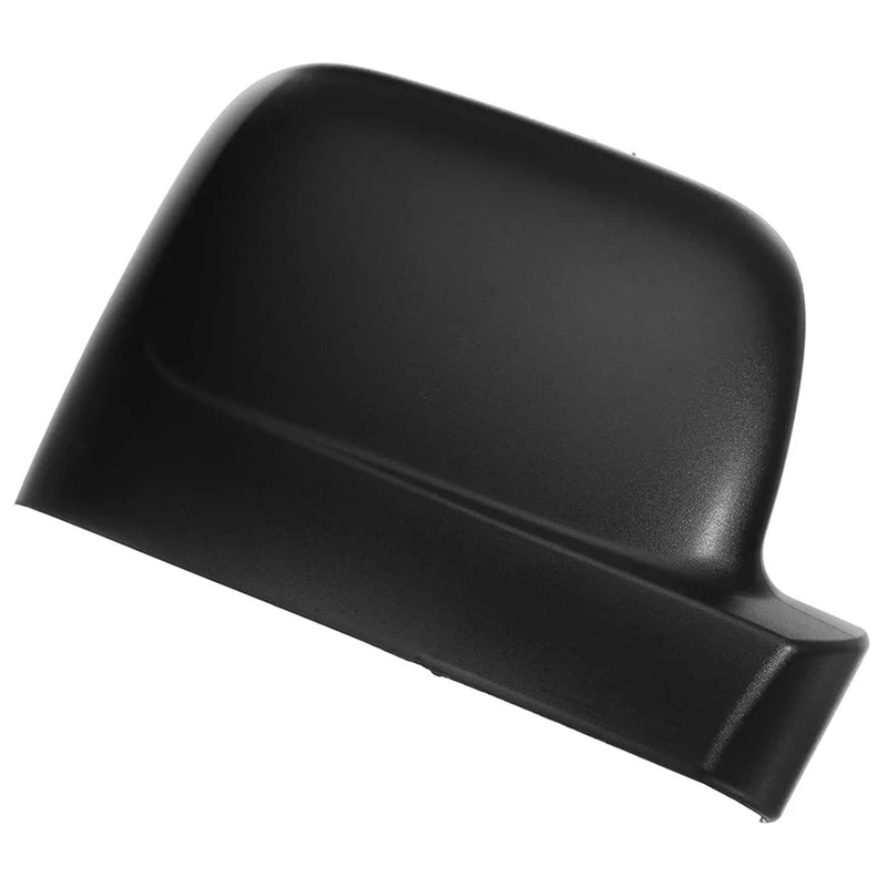 Black Fiber Side Door Mirror Cover Trim For Vauxhall Vivaro Renault Trafic Van 2015-2018 Rear View Mirror Cover Cap