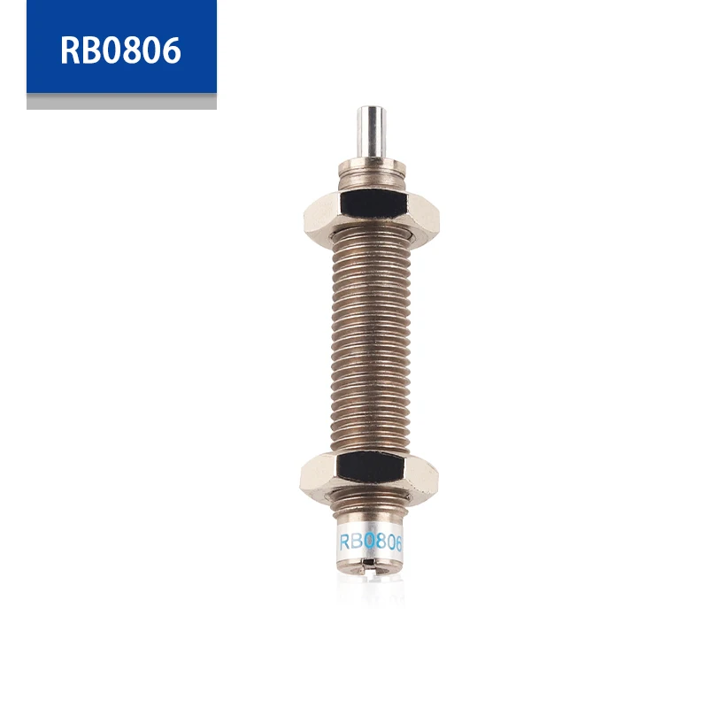 RB Series RB0806  Pneumatic Hydraulic Shock Absorber Adjustable High Quality oil pressure Hydraulic Buffer