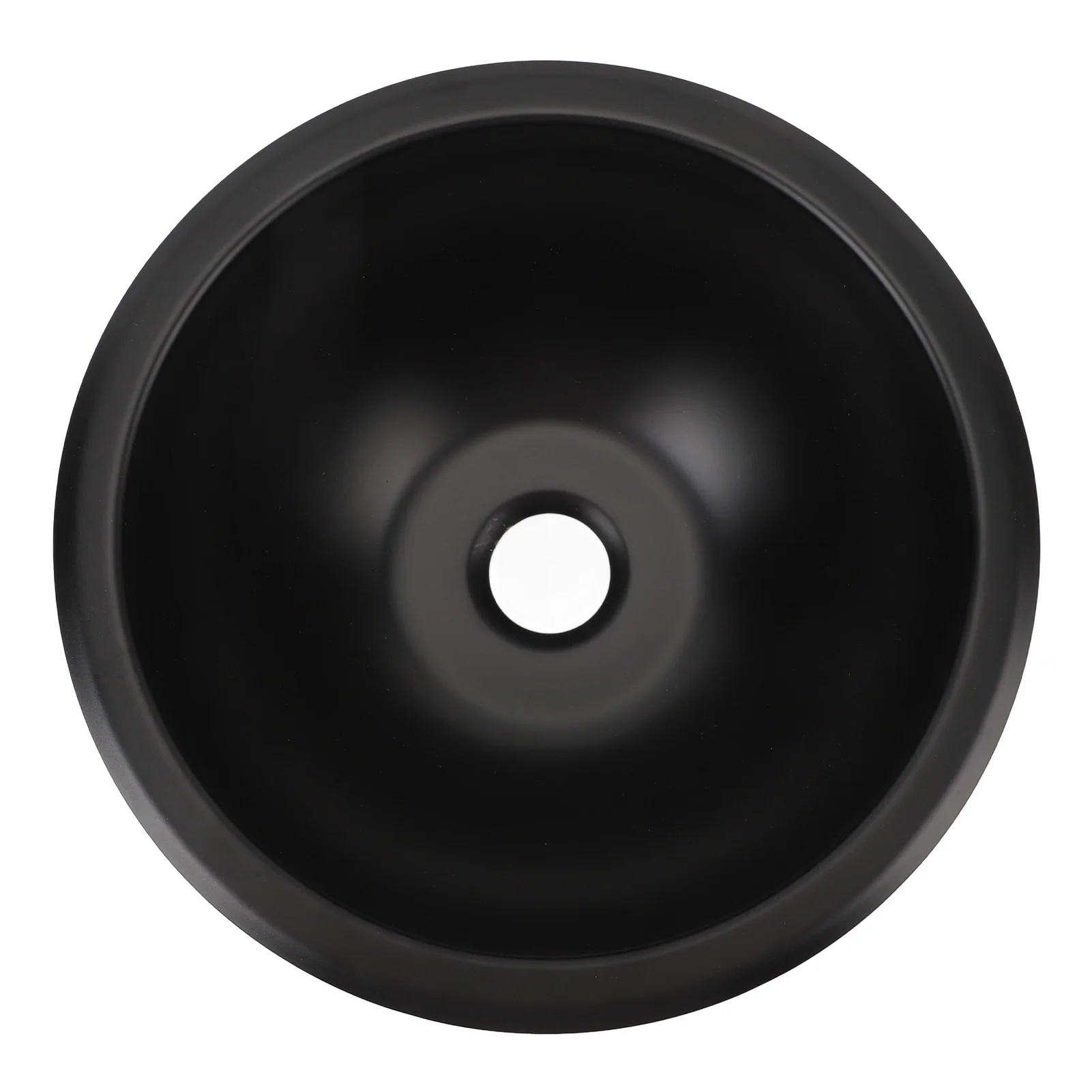 9 X 4in 304 Stainless Steel Sink Round Easy To Clean 40mm Drain Port Hand Wash Basin for RV Camper Boat Caravan