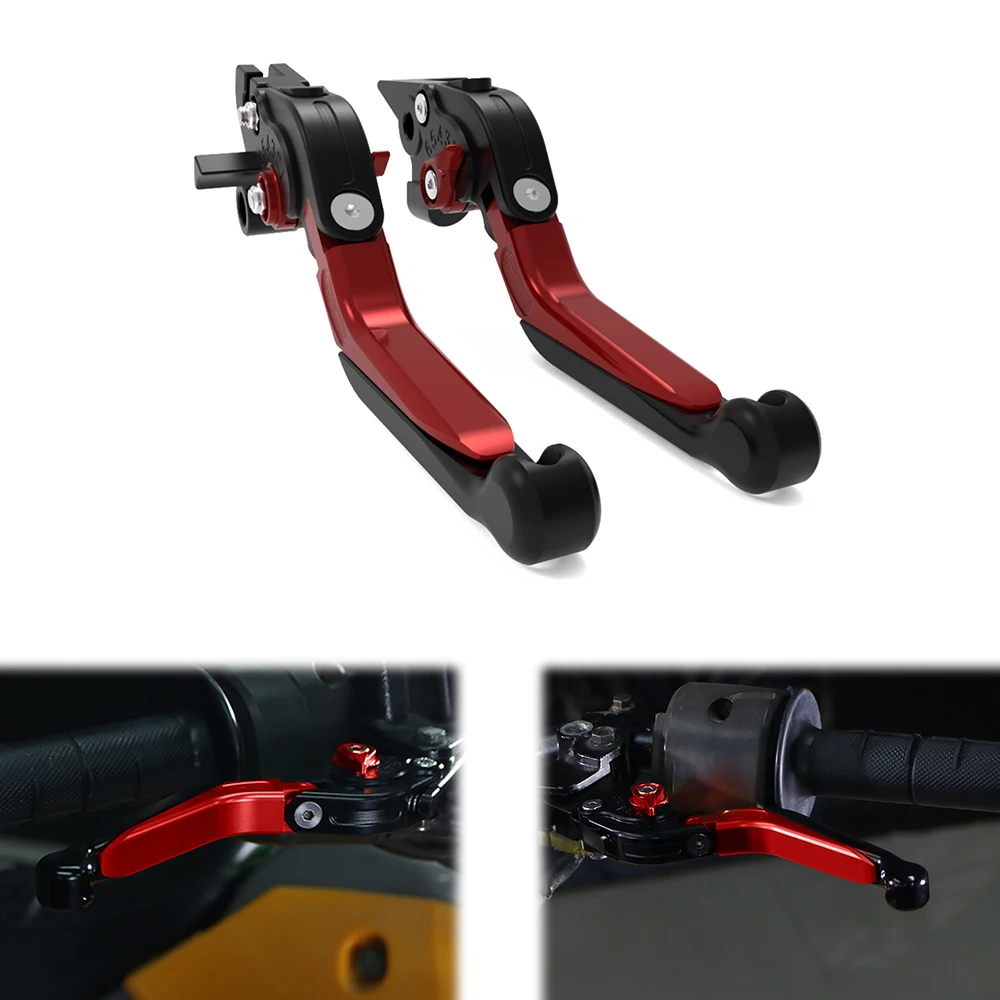 

Motorcycle Brake Clutch Levers For Suzuki GSX-R1300 Hayabusa 2008-2013 2014 2015 2016 2017 2018 Adjustable Foldable Extendable