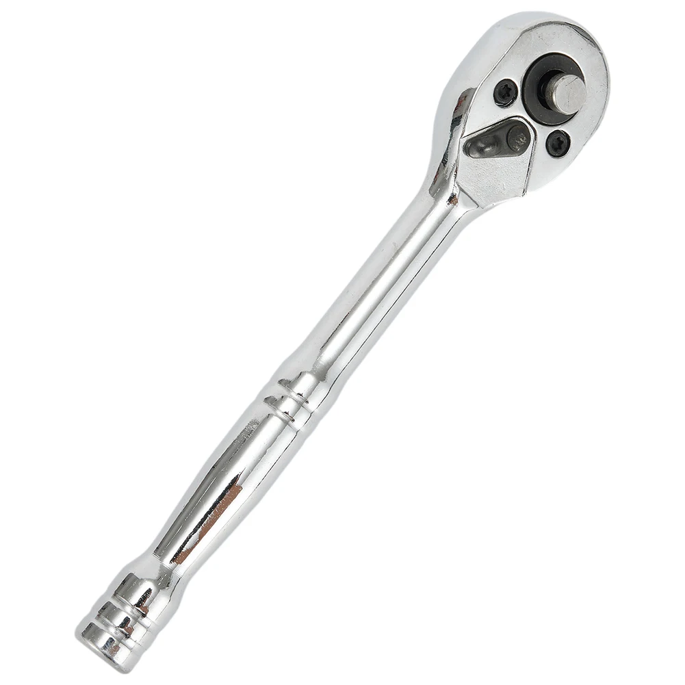 

Wrench Quick Ratchet High Torque Home Quick Release Reversible Socket Spanner Square Head Tools 24 Teeth 3 8inch