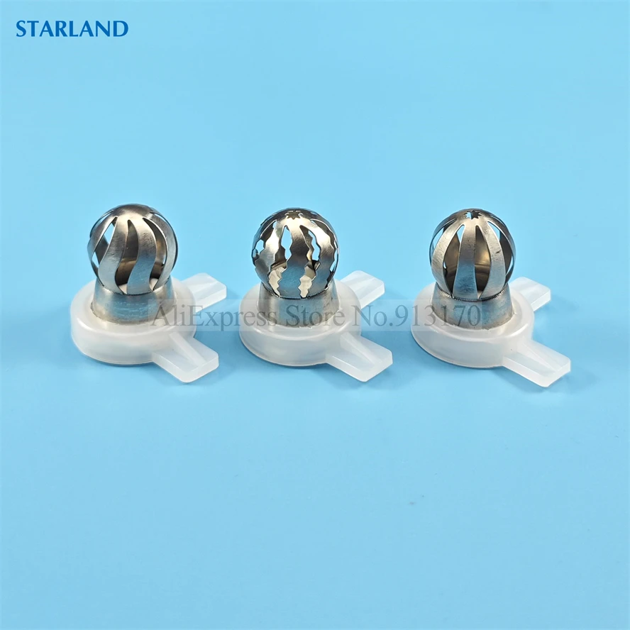 3 In 1 Mould Nozzles Soft Ice Cream Makers Magic Flowers Modeling Nozzle Lids For Sundae Ice Cream Machines Inner Diameter 29mm