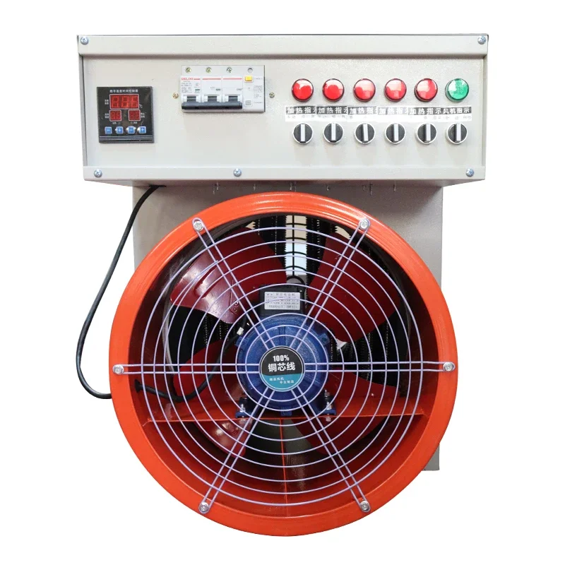 Temperature 380V Caravan Turbine Jet Farm Electric Hot Air Blower Room Heater 20KW Industry