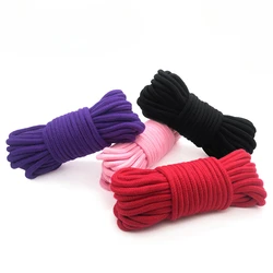 Bundle Sexy Cotton Rope Accessories Erotic Harness Man Toys Adult Slut Bikini Handcuffs Goods 18 Sex Game Leather Necklace