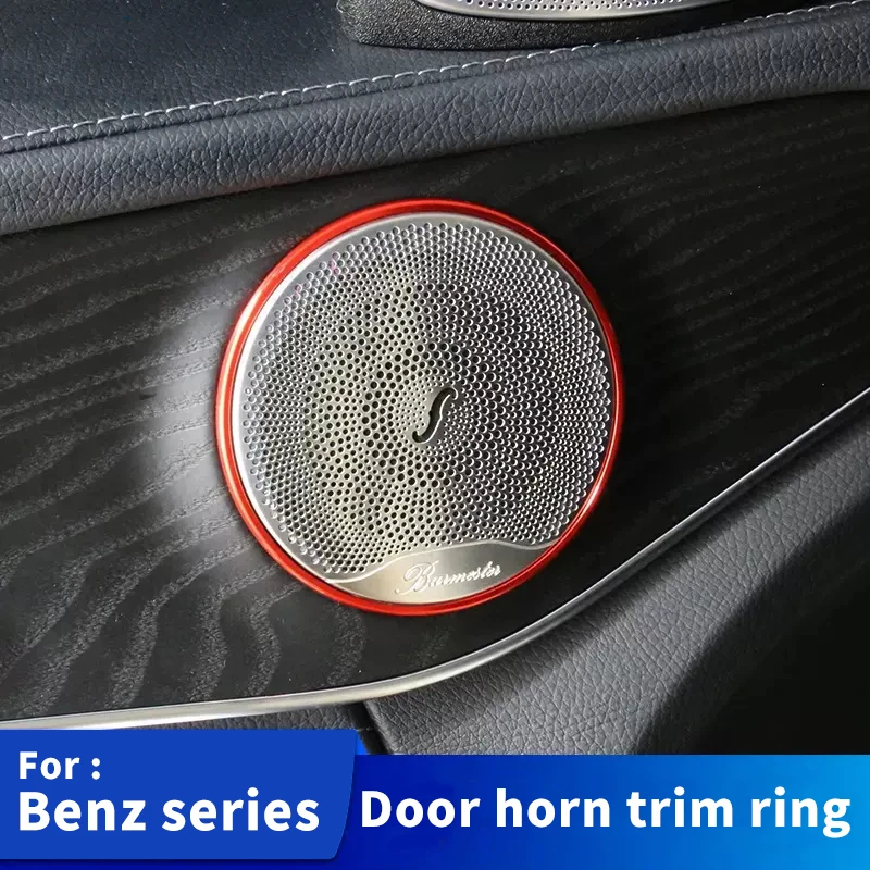 

Car door horn decorative ring For For Mercedes Benz GLC new C-class modified decorative accessories