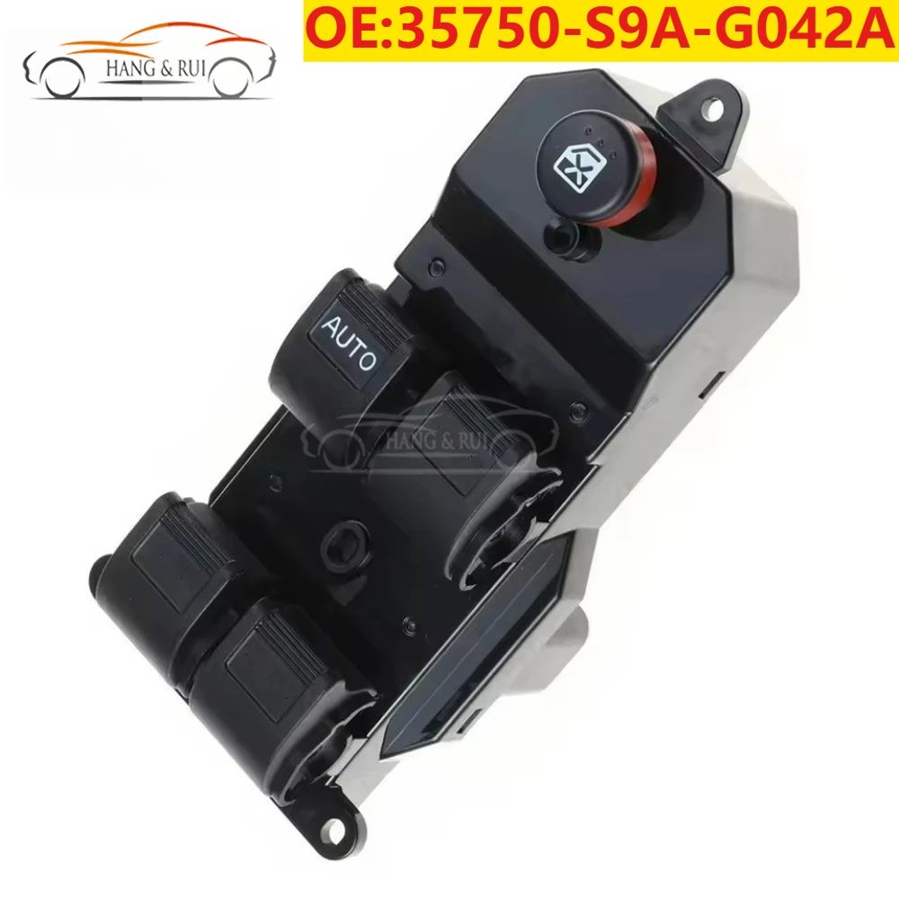

35750-S9A-G042A Master Power Electric Window Lifter Switch 20 Pins For Honda Civic 2001 2002 2003 2004 2005
