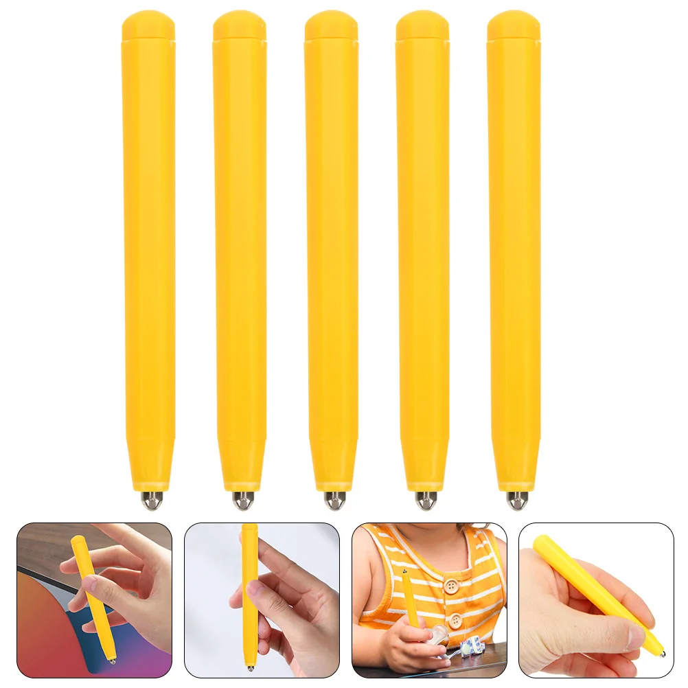 5pcs Magnetic Drawing Board Pen Replacement Stylus Writing Board Pen for Kids Writing Tablets Gift Baby Drawing Doodle Toys