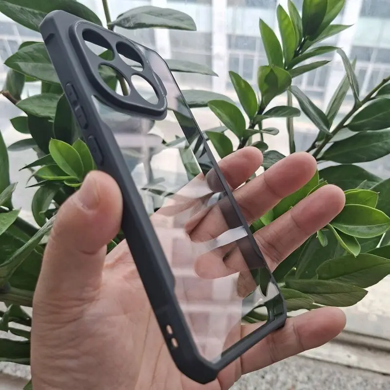 Etui XUNDD do Xiaomi 15T Pro, odporne na wstrząsy, z poduszkami powietrznymi, przezroczyste PC + TPU, wysokiej jakości ochrona, pokrowiec na telefon Xiaomi 15T, funda — zdjęcie produktu 3
