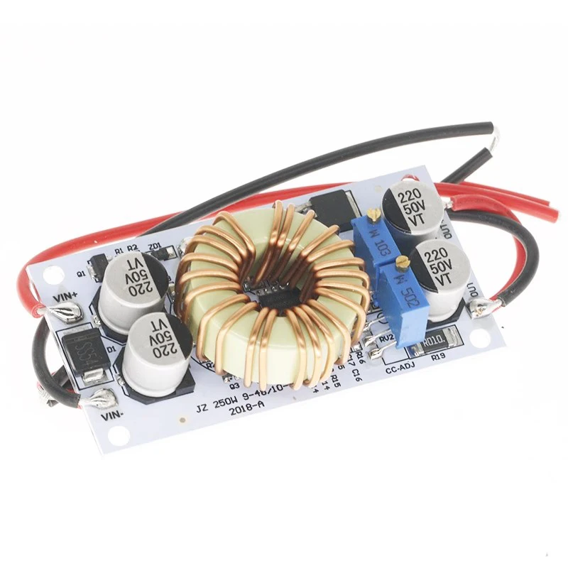 DC DC Boost Converter Constant Module Current Mobile Power Supply 250W 10A LED Driver Module Non-isolated Step Up Module