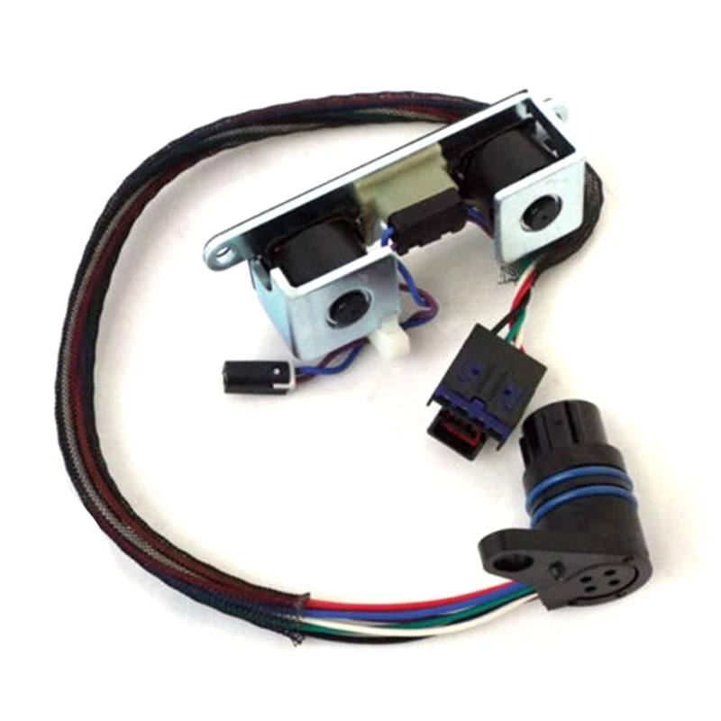 Solenoid Valve Black Solenoid Valve With Wiring Harness 52118500AB(Square Interface)For JEEP Dodge Ram 2500/3500