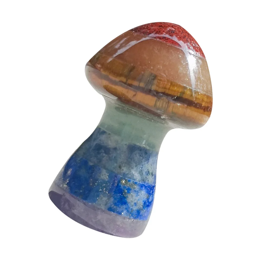 كريستال الفطر على شكل حجر تدليك المحمولة متعددة الوظائف غوا شا الوجه كشط أداة العناية بالجسم مدلك ترطيب الألم