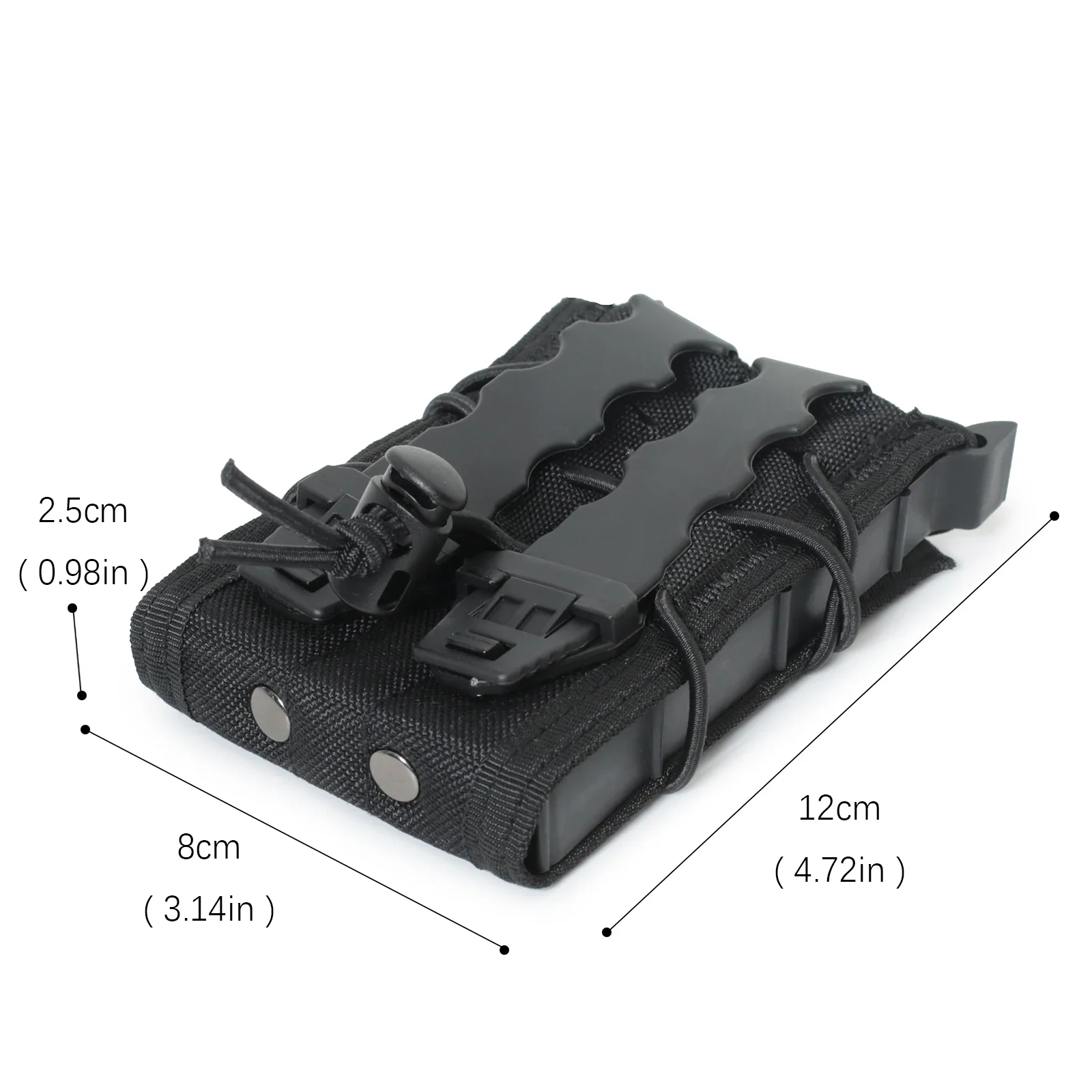 5.56 M4 Molle Single Magazine Pouch AK AR AR15 Rifle Mag Holster Airsoft Paintball Hunting Vest EDC Tool Waist Bag