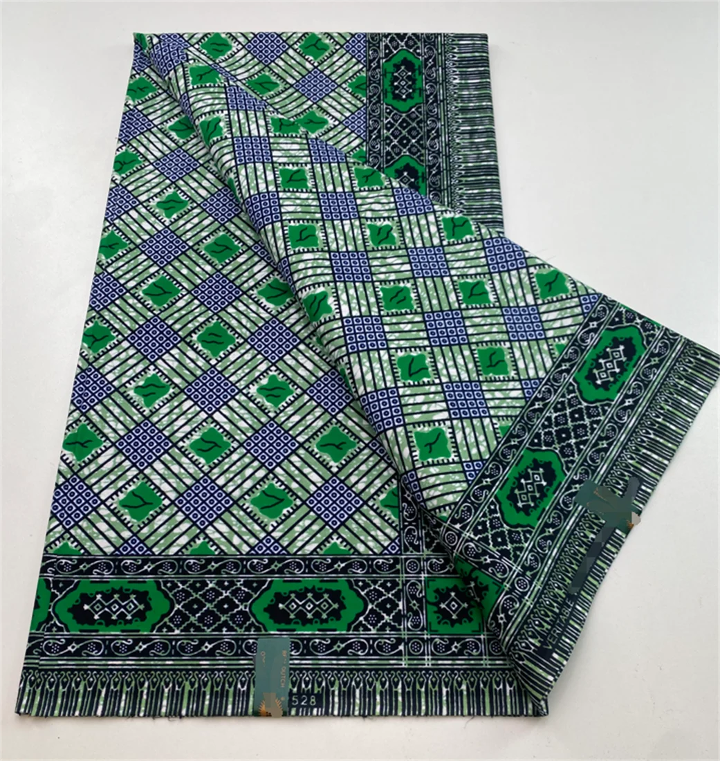 Veritable Wax 100% Cotton African Wax Fabric Nigerian Ankara Block Prints Batik Fabric Dutch Hollandais  Pagne For Sewing