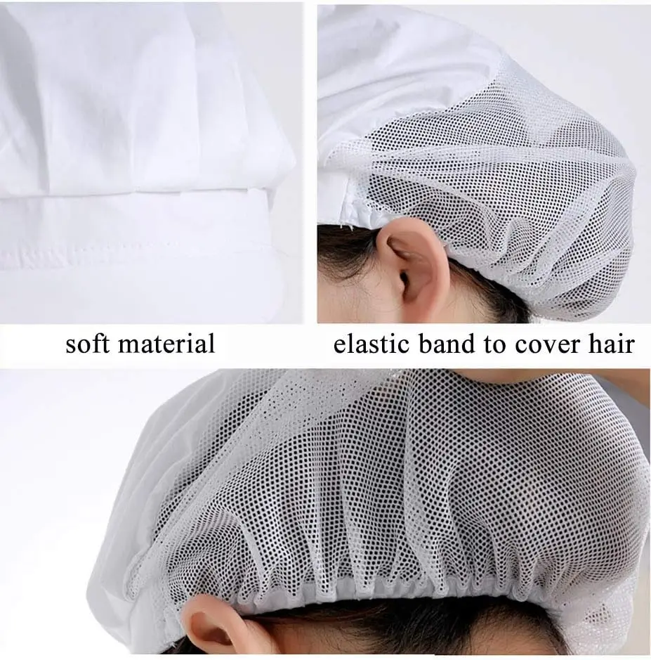 High Quality Chef Hats Are Suitable For Kitchen Baking Cooking Safety Hygiene Multiple Types Of Work Clothing Hats Are Available