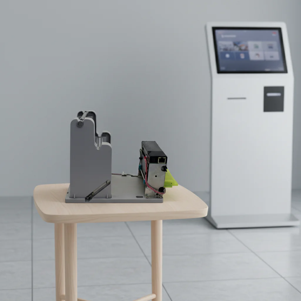 

80mm Thermal Receipt Barcode Printer with Auto Cutter for Self-Service Invoice Printing Machine USB+Parallel+Serial Interfaces