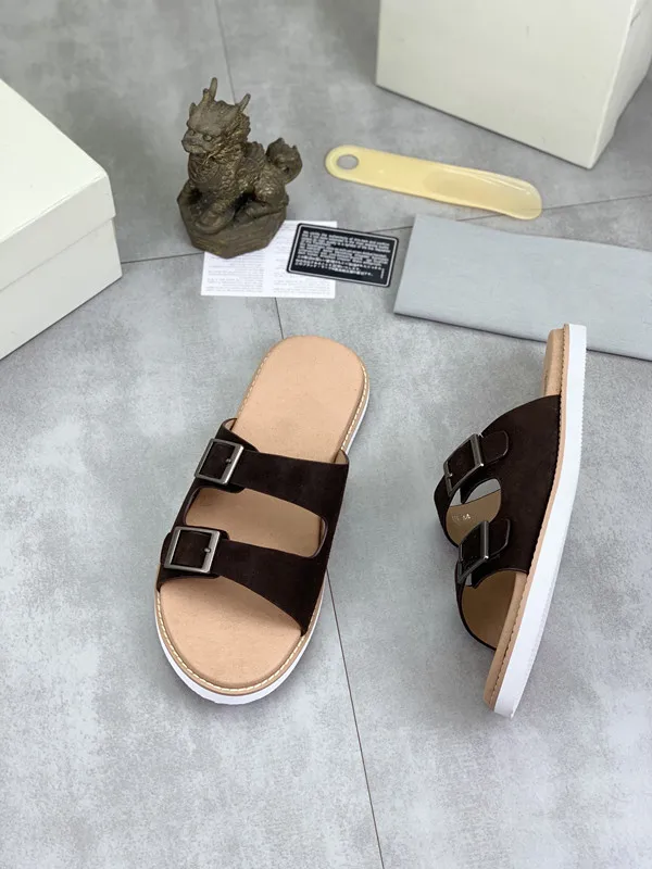 2024 Fashion Summer Slippers Luxury Brand Design Male Sandals Outdoor Beach Causal Couple Slippers High Quality Shoes BC