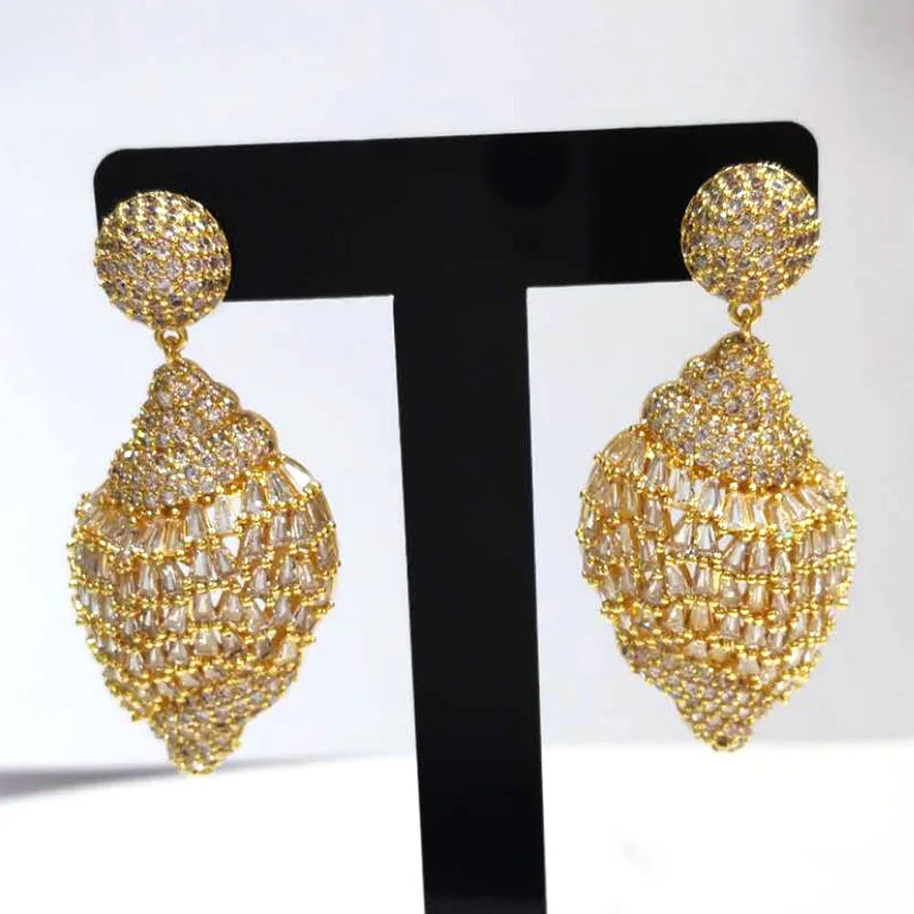 

Missvikki Gorgeous Original Design Earrings AAA Cubic Zirconia Bridal Wedding Party Show Earrings Fashion Jewelry Womens Jewelry