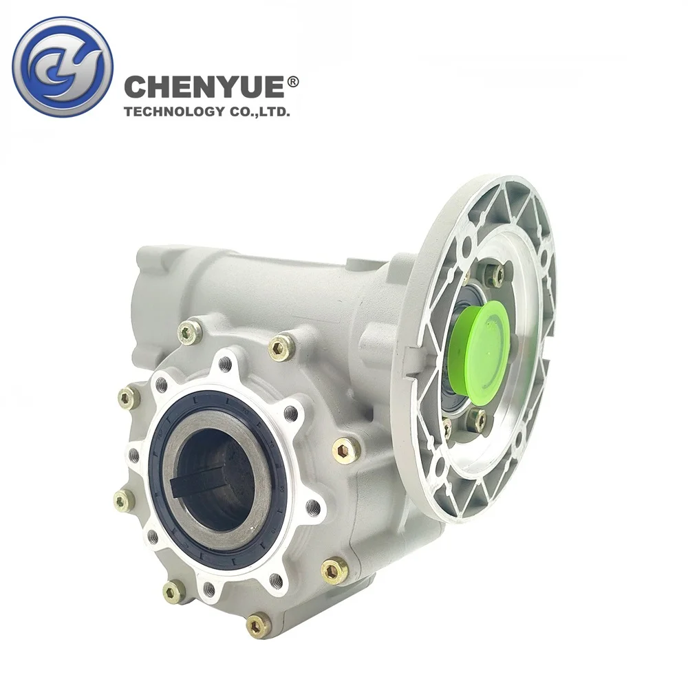 CHENYUE Large output Bore Worm Gearbox CYWF60 Input 35 Output 60 Ratio 5:1/100:1 Torque 200-647N.m Engine 7.5Kw Free Maintenance