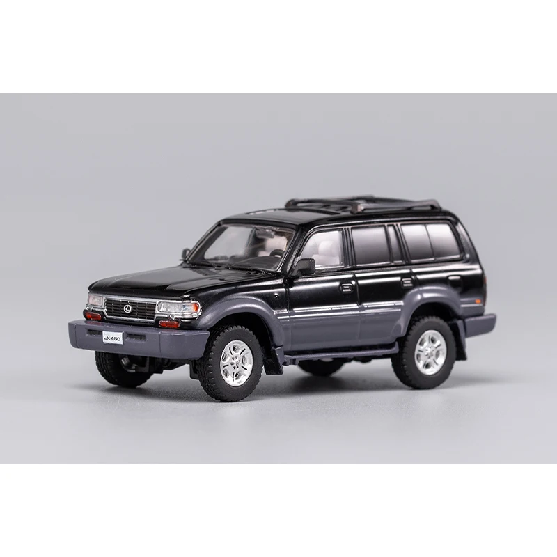 GCD 1:64 Die-cast Model Car 1/64 LEXUS LX450 Left-hand Drive Off-Road SUV Vehicle With Case Gift for Boys Girls Adults