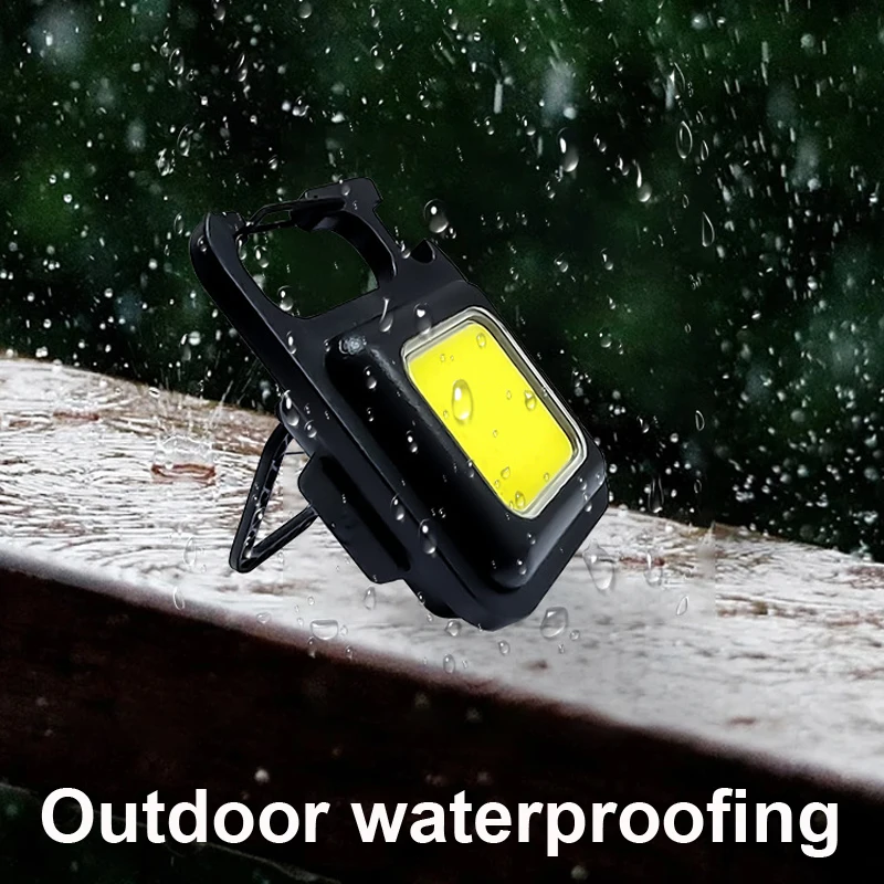 Portátil Outdoor Camping Light, Lanterna de carregamento USB, Iluminação LED de emergência doméstica, Lâmpada de noite impermeável, Lanterna de pesca