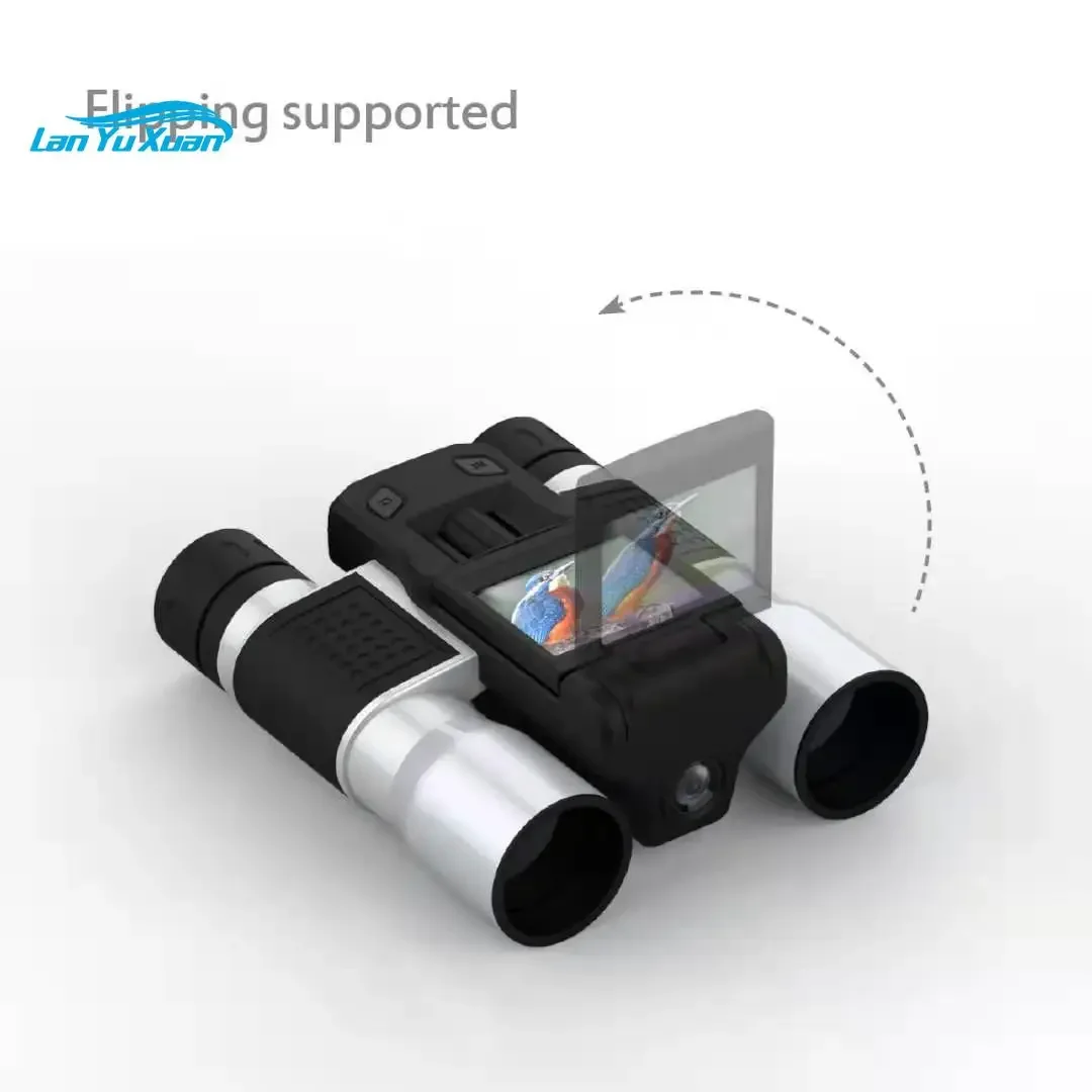 

12x32 Telescope Digital Binoculars 1080p Outdoor Binoculars with Camera and Video