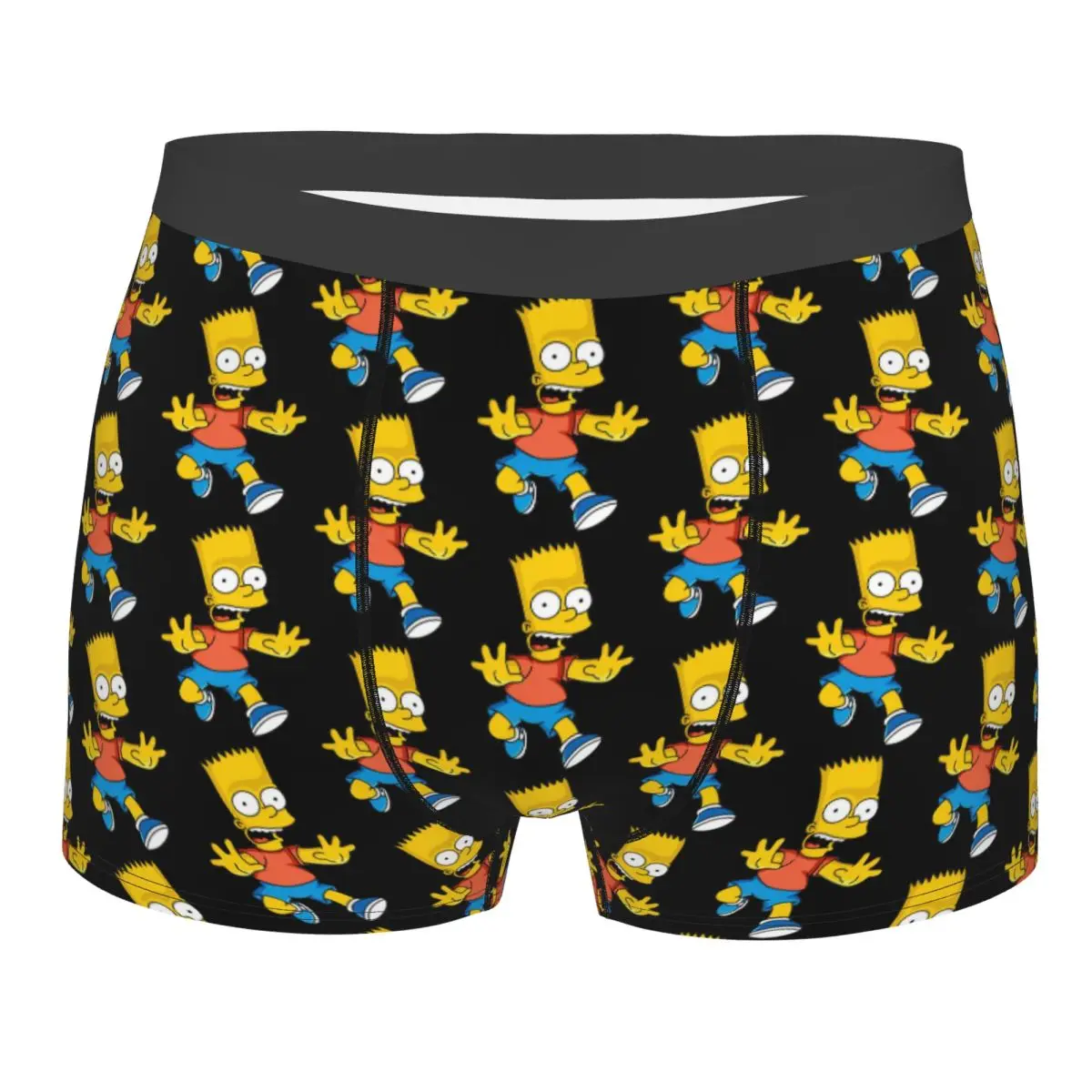 

Custom Simpsons Cartoon Boxers Shorts Men's Briefs Underwear Novelty Underpants