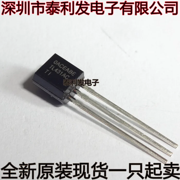 10PCS Imported TL431AC TL431 TL431ACLP TO92 Voltage Reference IC Brand New in Stock