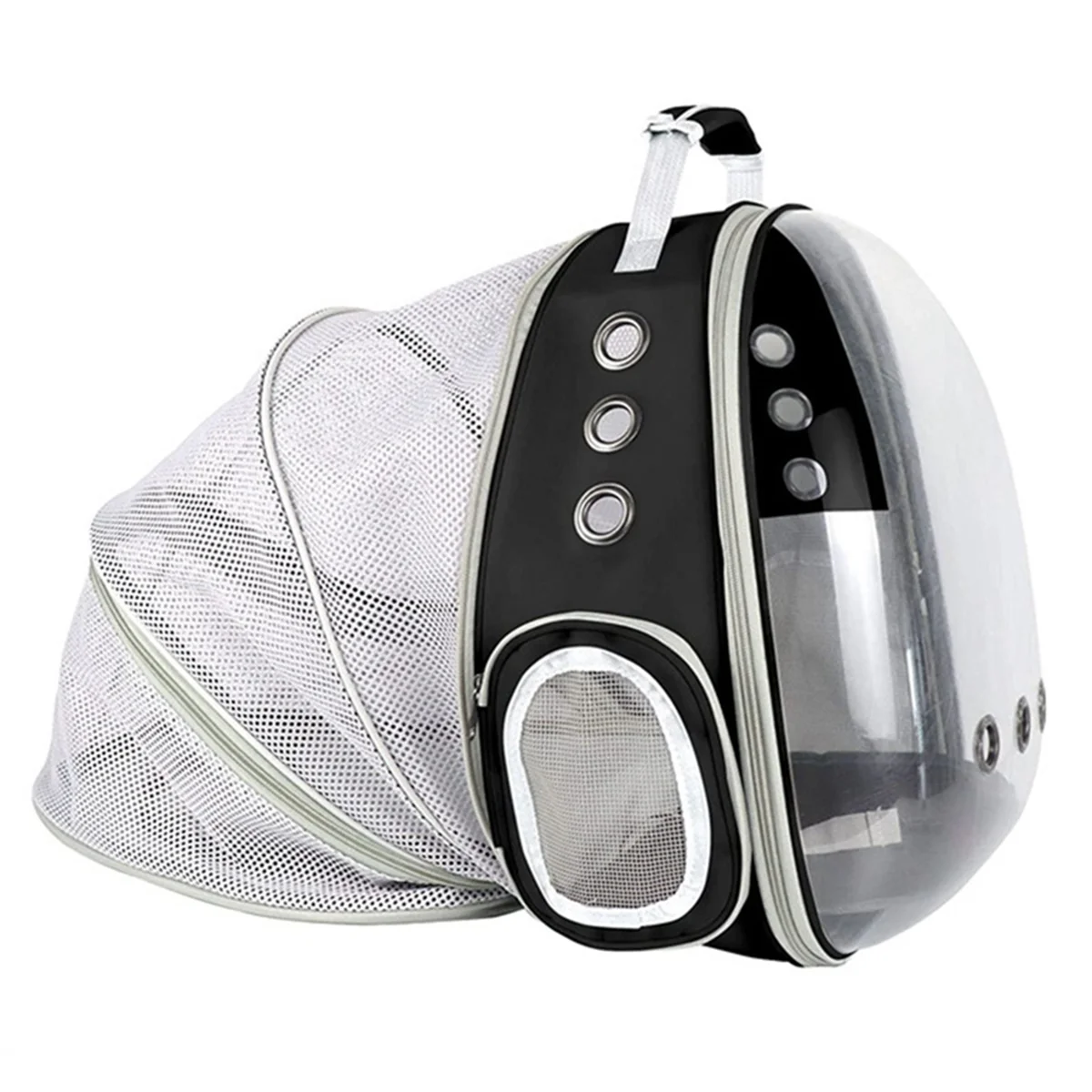 Expandable Cat Carrier Backpack Large Transparent Pet Travel Backpack Bubble Space Capsule Pet Travel Bag