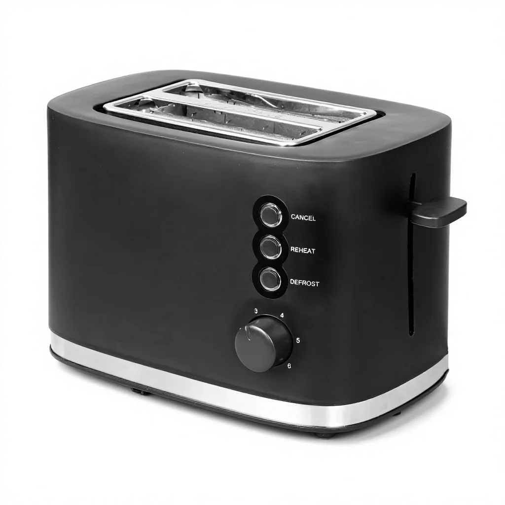 Electric Toaster Breakfast Machine Automatic Plug-in Stainless Steel Plastic BP-2072