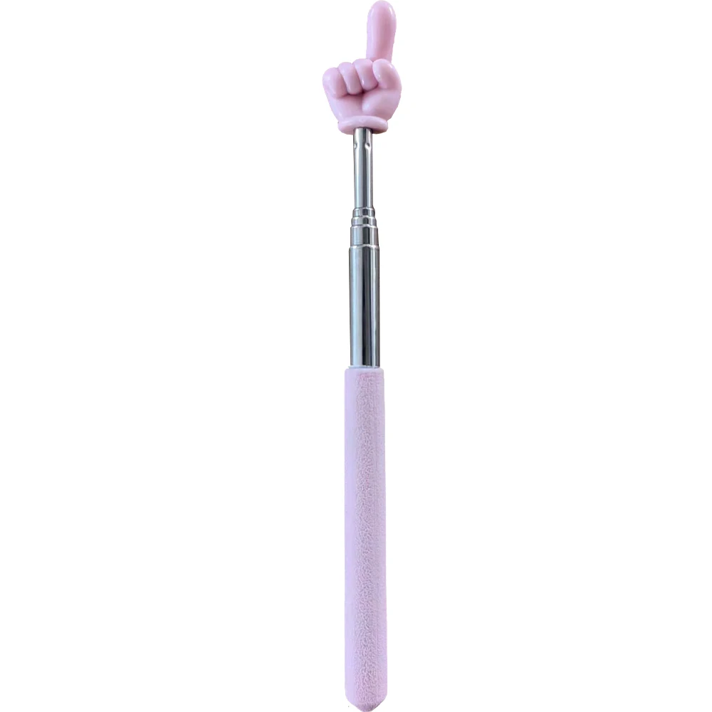 Telescopic Teacher Pointer Mini Whiteboard Pointer Finger Shape Pen Blackboard Presenter Stick School Classroom Supplies