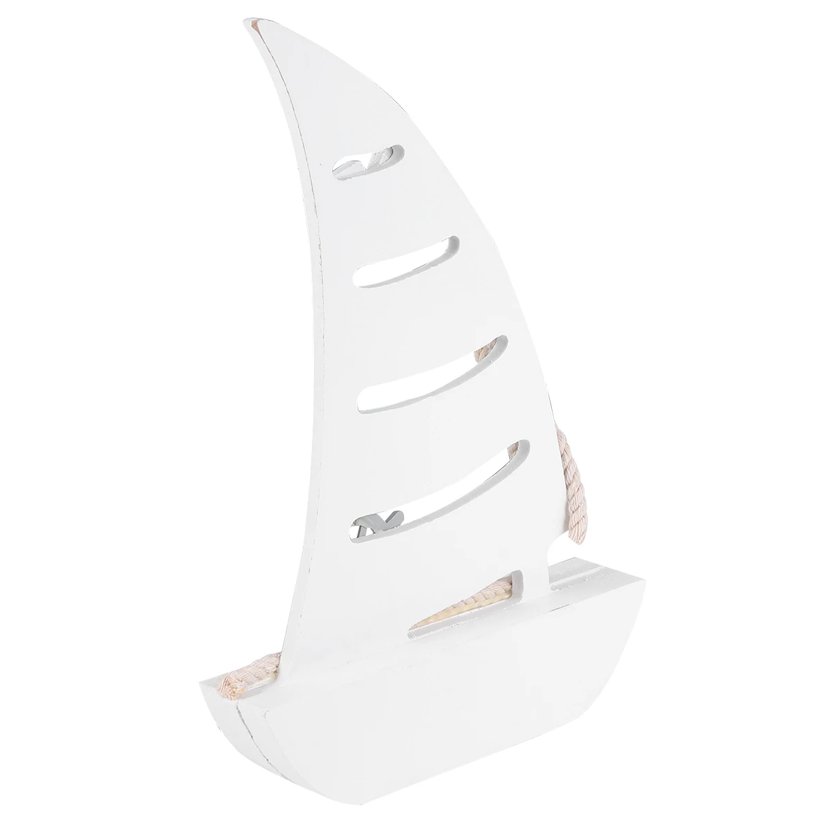 

Wooden Sailboat Decoration Material Ocean Theme Resin Seagulls Vintage Nautical Bedroom Living Room Office Model