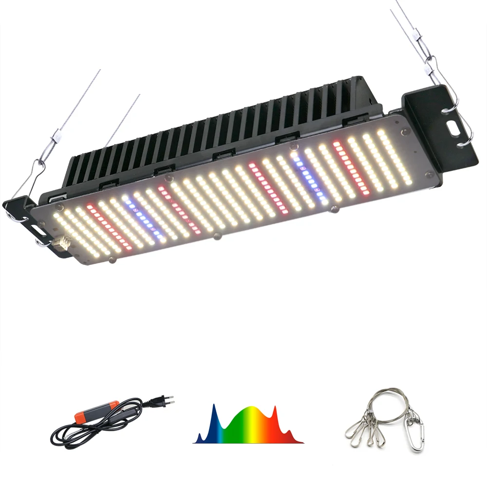 300W oświetlenie LED do uprawy pełna spektrum 312 diod LED lampa do uprawy roślin Phytolamp do wewnętrznej skrzynki do uprawy kwiaty warzywa sadzonki szklarnia