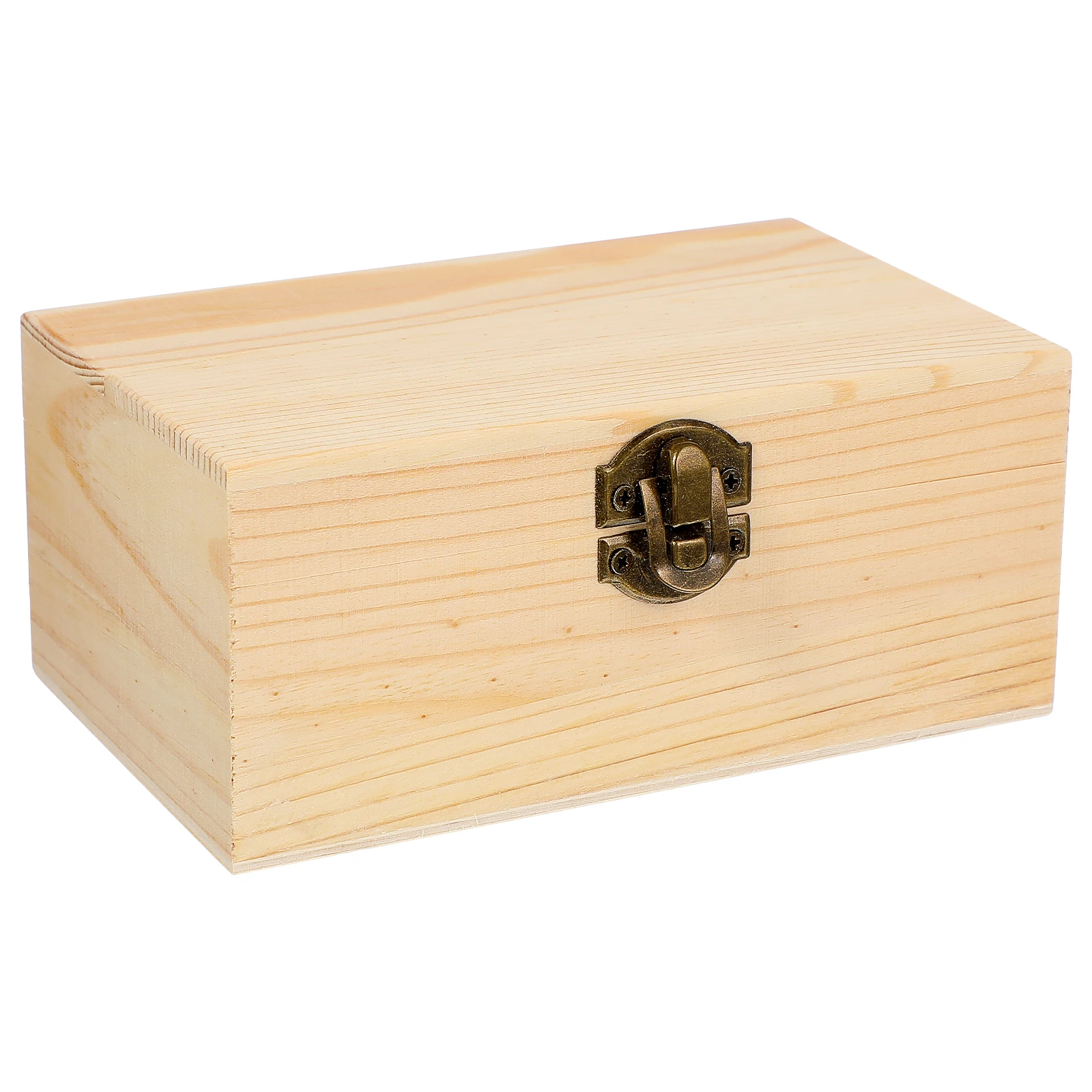 

Wooden Jewelry Box Containers Storage ganizer Small Trinket Case Premium Material Durable Safe Earrings Rings Beads Mini Goods