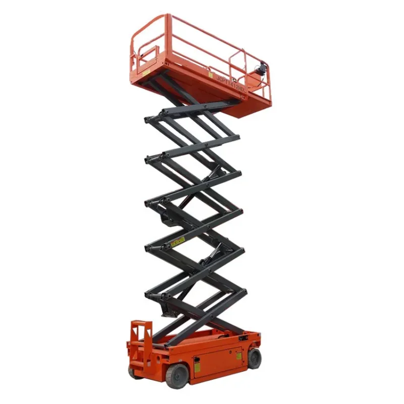 YG Hot Sale Scissor Fork Lifting Platform 6M 10M Aerial Work Platform Telescopic Boom Lift Price Scissor Lift Sale for Mexico