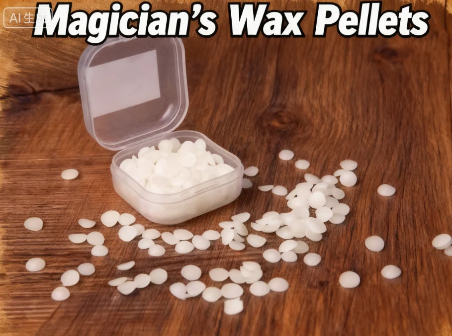 كريات شمع الساحر (150 قطعة) | شمع خيط غير مرئي للخدع السحرية العائمة دعائم ماجيا للمرحلة #2