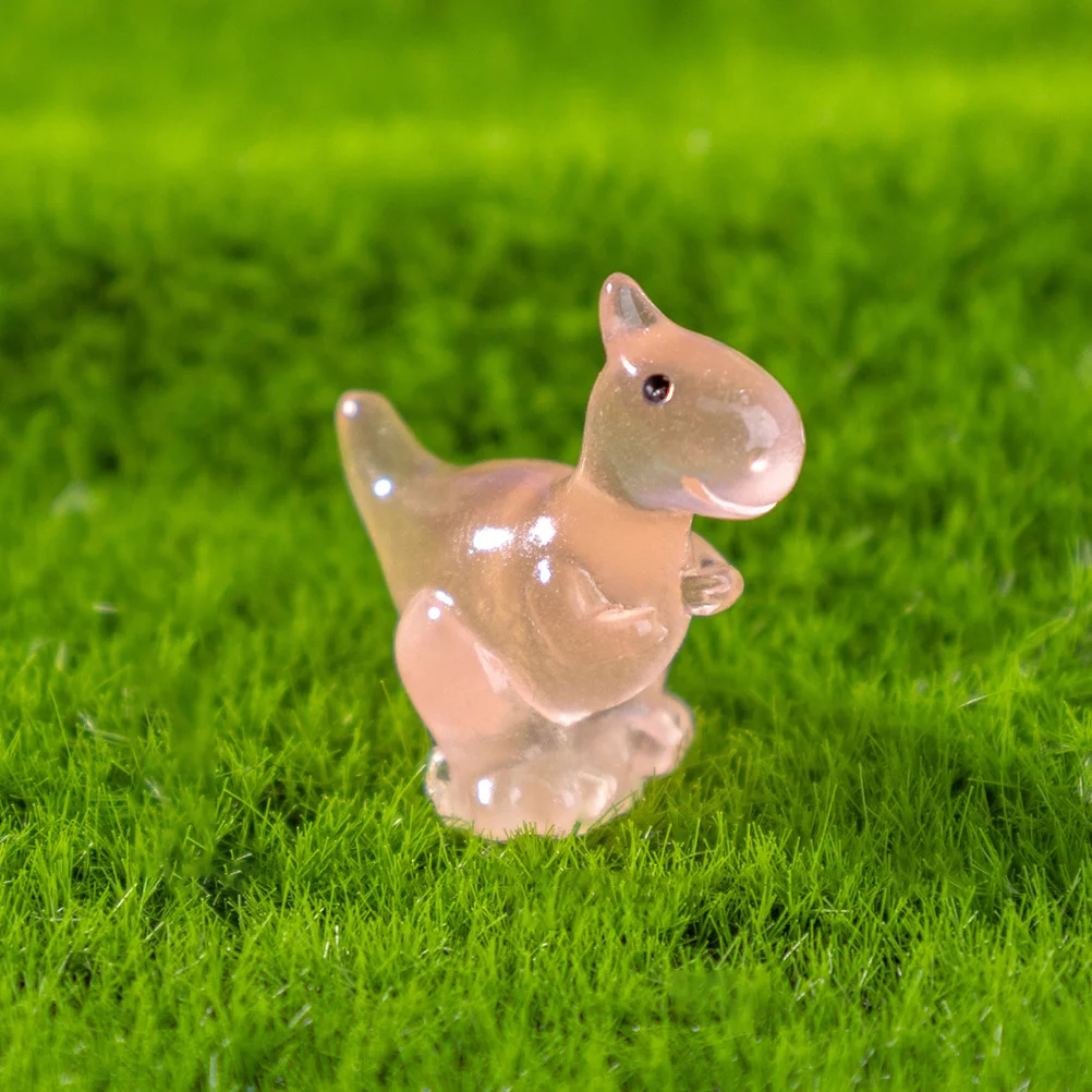 

Набор из 8 светящихся в темноте фигурок динозавров из смолы, идеально подходящих для садовых горшков, аквариумов, в качестве подарков детям, уникальных сувениров для вечеринок