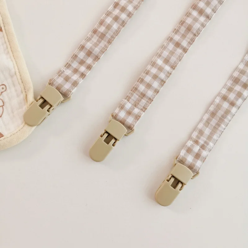 المنسوجة زهرة الطفل هوة كليب الإبداعية متقلب مشبك الحلمة سلسلة الوليد مصاصة التسنين مكافحة فقدان حبل سلسلة #4