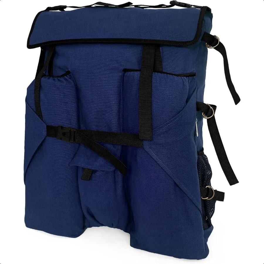 

Heavy Duty Plein Air Artist Backpack with Handheld Strap Art ply Tote Bag for Carrying 18x24 Artwork Drawing Boards Blue