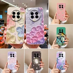 Compatible For OPPO Realme 13 Pro+ Case Soft Fashion Simplicity Liquid Silicone Camera Protection Housing For Realme13pro Fundas