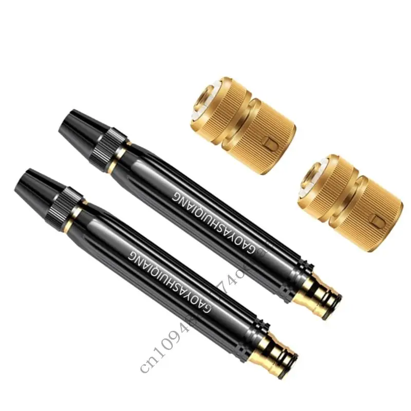 2 Set Strong Water Sprays Tool Head High Pressure for Car Motorcycle & Home Use 