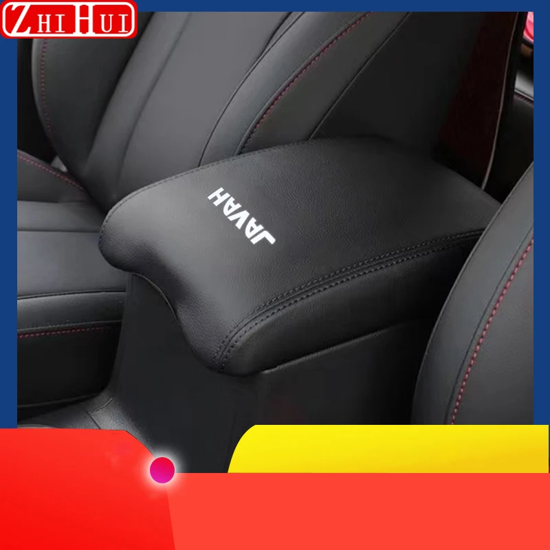 

For Haval M6 2024 2023 2nd Gen M6 Plus Car Styling Armrest Anti-dirty Pad Cover Sticker PU Leather Cover Auto Accessories