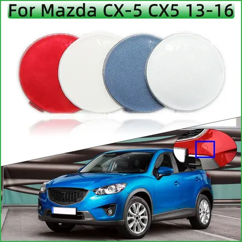 앞 범퍼 견인 후크 캡 커버 장식 쉘 뚜껑 트레일러 견인 후크 하우징, 마쓰다 CX-5 CX5 KE 2013 2014 2015 2016