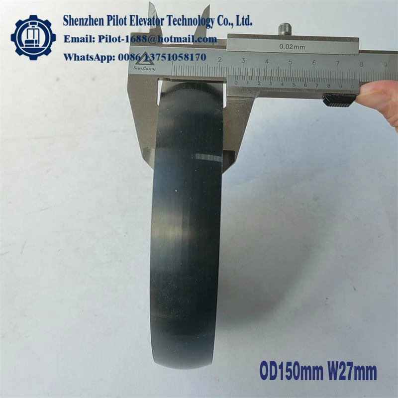 엘리베이터 고속 가이드 슈 롤러 휠 KM581275G03 D150mm W27mm RG150 150*27*6003 150*38*6003 가이드 슈 롤러