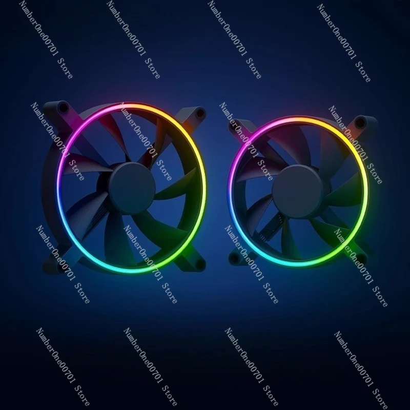 

Symphony aRGB настольные аксессуары для самостоятельного изготовления корпуса компьютера охлаждающий вентилятор светодиодный световой эффект ШИМ